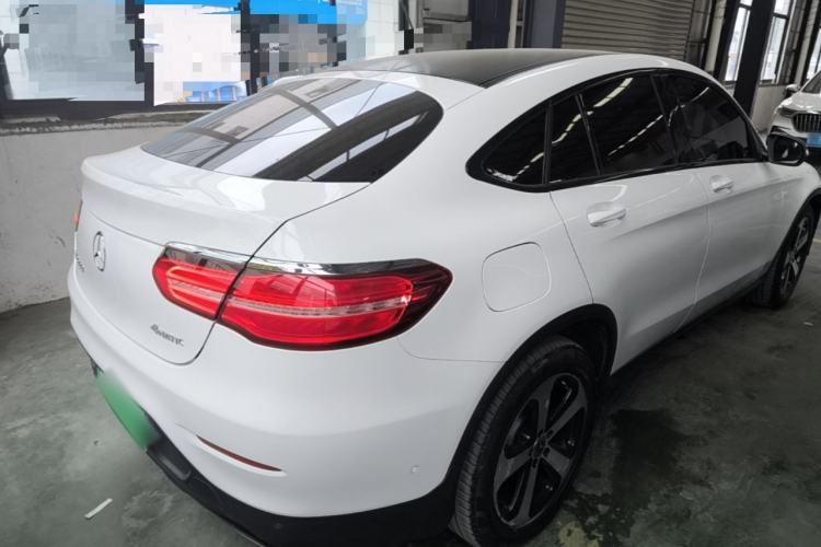 Used Mercedes-Benz GLC Coupe 2018 GLC 200 4MATIC Coupe SUV Rear Right 45 Deg