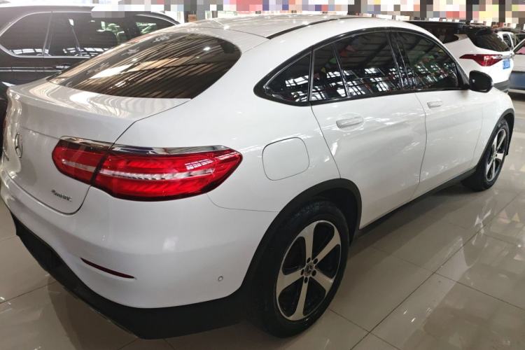 Used Mercedes-Benz GLC Coupe 2018 GLC 200 4MATIC Coupe SUV Rear Right 45 Deg
