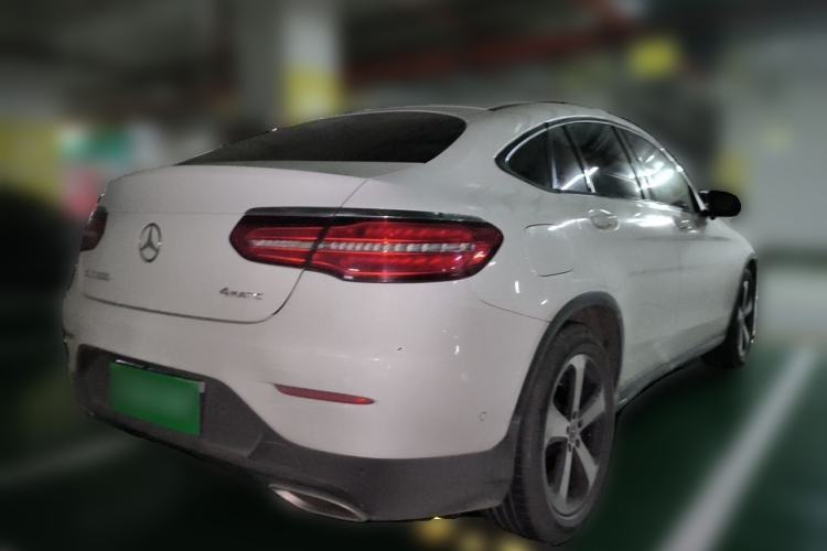 Used Mercedes-Benz GLC Coupe 2018 GLC 200 4MATIC Coupe SUV Rear Right 45 Deg