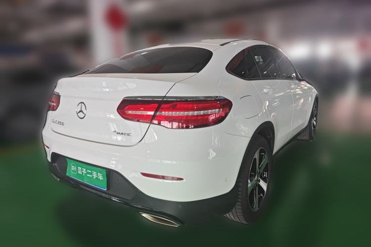 Used Mercedes-Benz GLC Coupe 2018 GLC 200 4MATIC Coupe SUV Rear Right 45 Deg