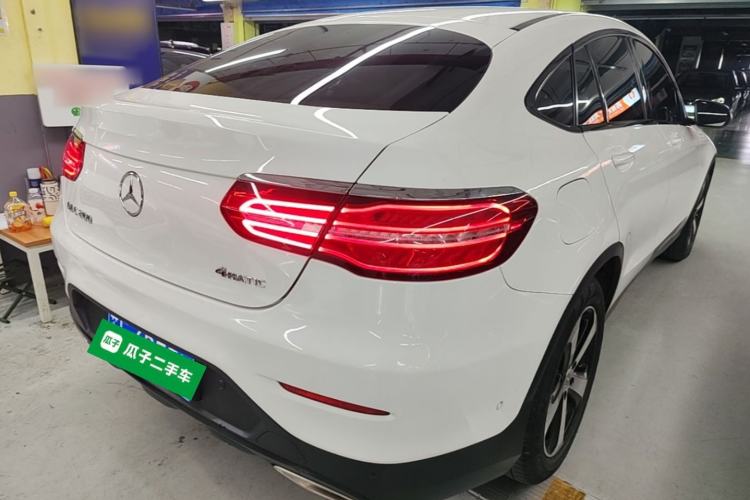 Used Mercedes-Benz GLC Coupe 2018 GLC 200 4MATIC Coupe SUV Rear Right 45 Deg