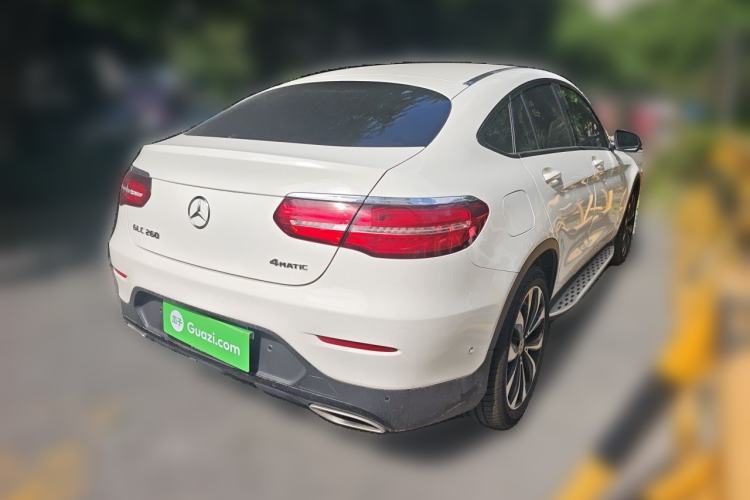 Used Mercedes-Benz GLC Coupe 2018 GLC 260 4MATIC Coupe SUV Rear Right 45 Deg