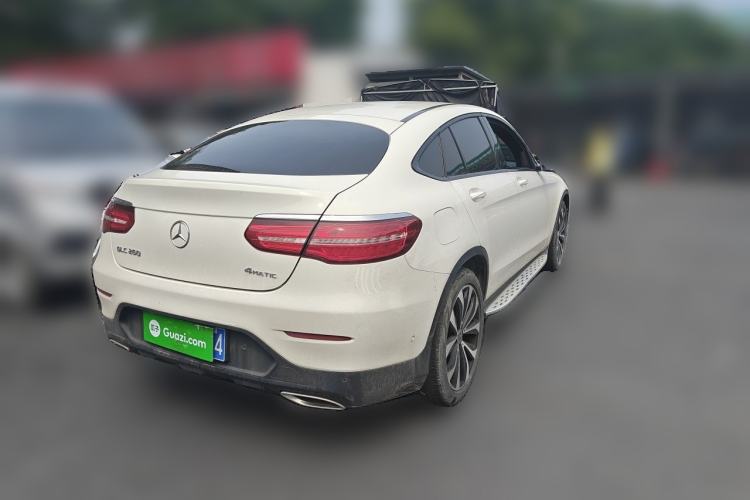Used Mercedes-Benz GLC Coupe 2018 GLC 260 4MATIC Coupe SUV Rear Right 45 Deg