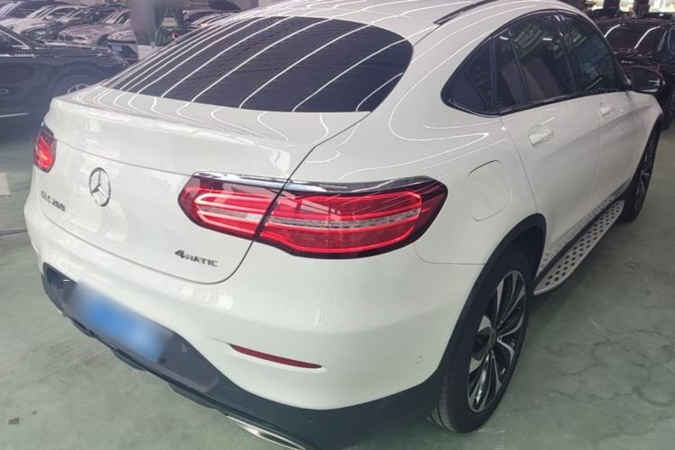 Used Mercedes-Benz GLC Coupe 2018 GLC 260 4MATIC Coupe SUV Rear Right 45 Deg