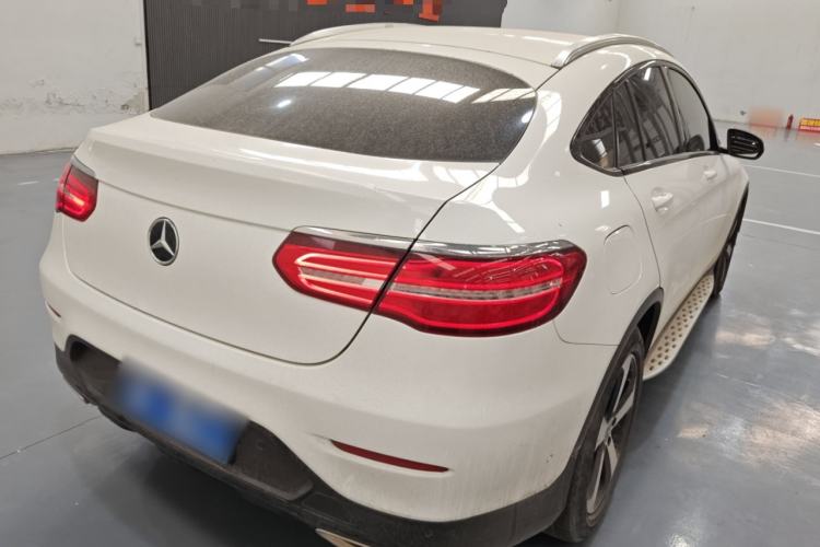 Used Mercedes-Benz GLC Coupe 2018 GLC 200 4MATIC Coupe SUV Rear Right 45 Deg
