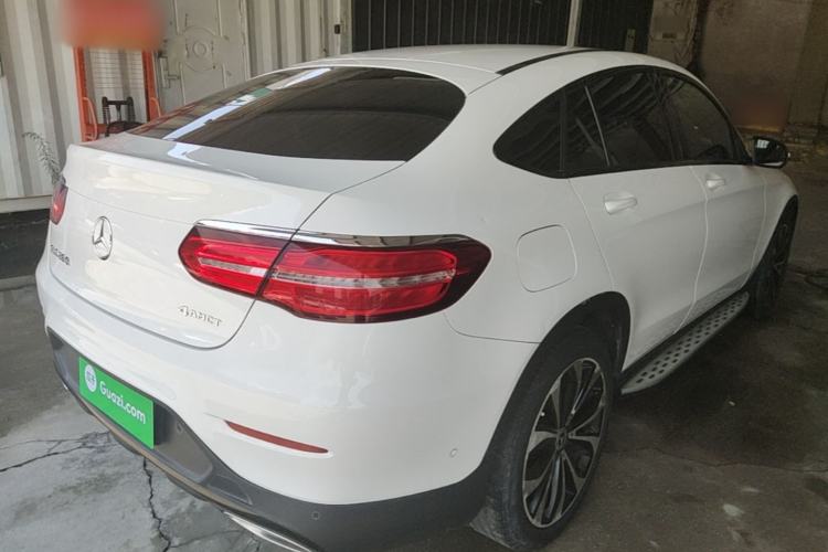 Used Mercedes-Benz GLC Coupe 2018 GLC 260 4MATIC Coupe SUV Rear Right 45 Deg