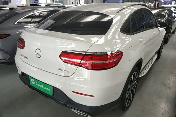 Used Mercedes-Benz GLC Coupe 2018 GLC 260 4MATIC Coupe SUV Rear Right 45 Deg