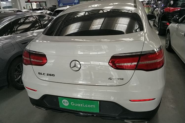 Used Mercedes-Benz GLC Coupe 2018 GLC 260 4MATIC Coupe SUV Rear