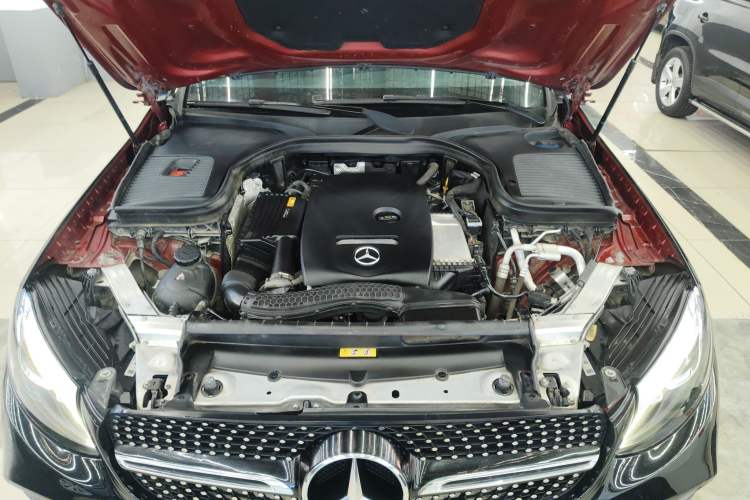 Used Mercedes-Benz GLC Coupe 2019 GLC 260 4MATIC Coupe SUV Engine Bay