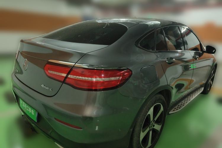Used Mercedes-Benz GLC Coupe 2019 Facelift GLC 200 4MATIC Coupe SUV Rear Right 45 Deg