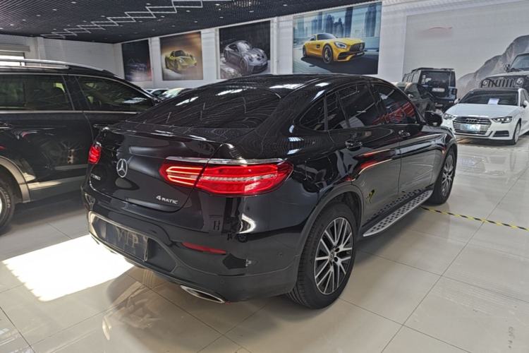 Used Mercedes-Benz GLC Coupe 2019 GLC 200 4MATIC Coupe SUV Rear Right 45 Deg