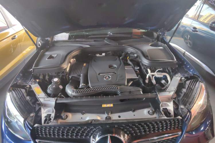 Used Mercedes-Benz GLC Coupe 2019 Facelift GLC 200 4MATIC Coupe SUV Engine Bay