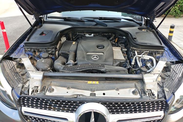 Used Mercedes-Benz GLC Coupe 2019 Facelift GLC 200 4MATIC Coupe SUV Engine Bay