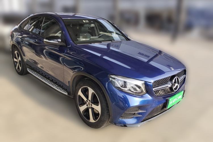 Used Mercedes-Benz GLC Coupe 2019 GLC 200 4MATIC Coupe SUV Front Right 45 Deg