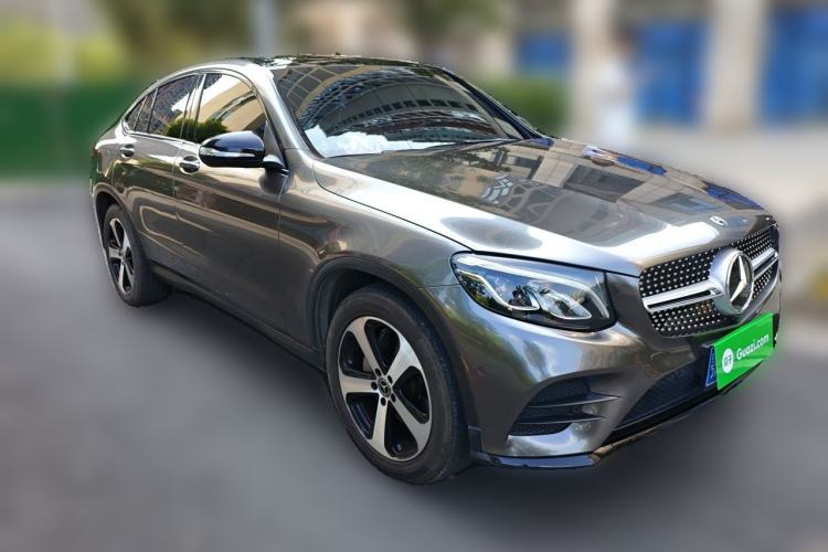 Used Mercedes-Benz GLC Coupe 2019 Facelift GLC 200 4MATIC Coupe SUV Front Right 45 Deg