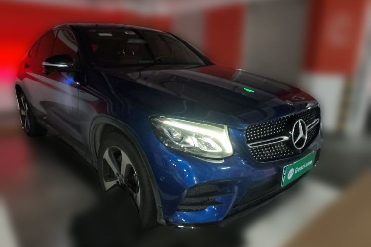 Used Mercedes-Benz GLC Coupe 2019 Facelift GLC 200 4MATIC Coupe SUV Front Right 45 Deg
