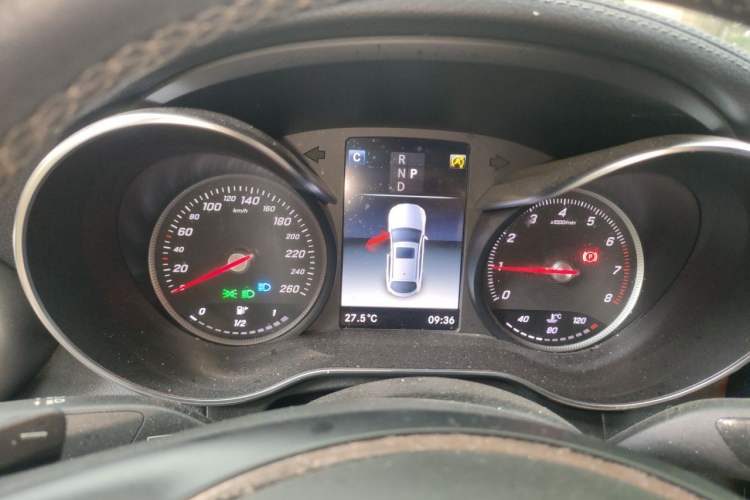 Used Mercedes-Benz GLC Coupe 2019 Facelift GLC 200 4MATIC Coupe SUV Instrument Cluster