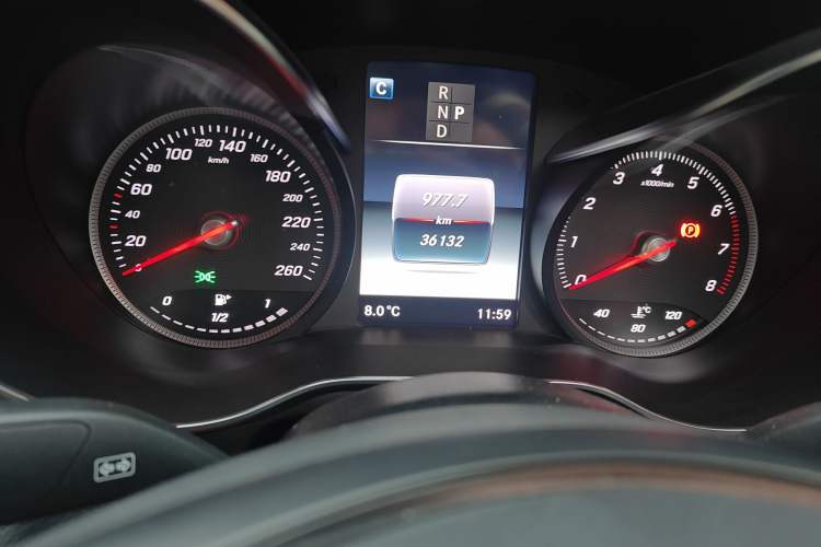 Used Mercedes-Benz GLC Coupe 2019 Facelift GLC 200 4MATIC Coupe SUV Instrument Cluster