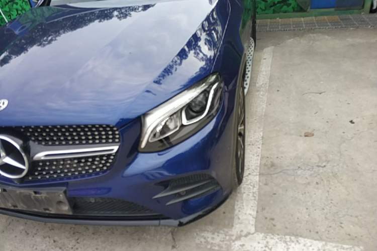 Used Mercedes-Benz GLC Coupe 2019 GLC 260 4MATIC Coupe SUV Left Front Headlight