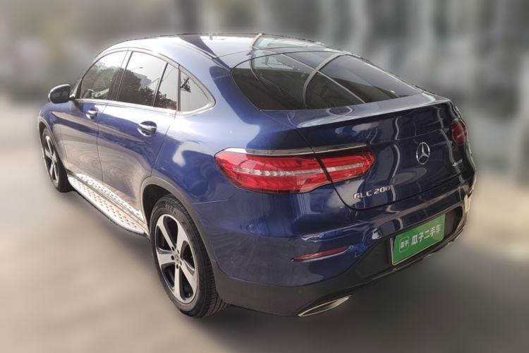 Used Mercedes-Benz GLC Coupe 2019 GLC 200 4MATIC Coupe SUV Rear Left 45 Deg