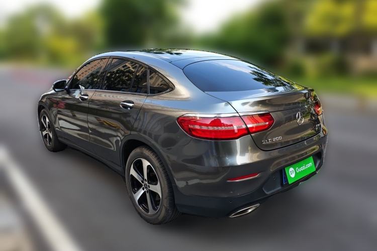 Used Mercedes-Benz GLC Coupe 2019 Facelift GLC 200 4MATIC Coupe SUV Rear Left 45 Deg