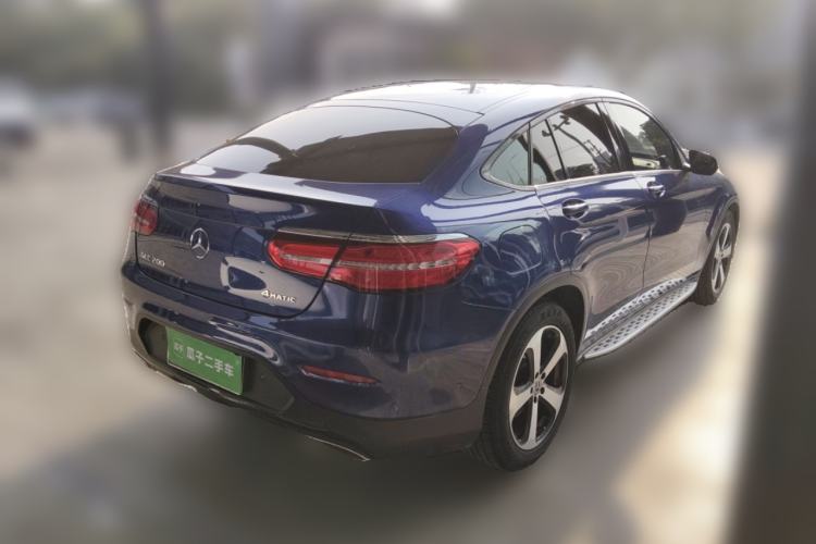 Used Mercedes-Benz GLC Coupe 2019 GLC 200 4MATIC Coupe SUV Rear Right 45 Deg