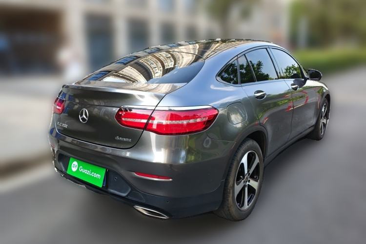 Used Mercedes-Benz GLC Coupe 2019 Facelift GLC 200 4MATIC Coupe SUV Rear Right 45 Deg