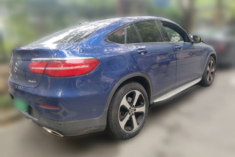 Used Mercedes-Benz GLC Coupe 2019 Facelift GLC 200 4MATIC Coupe SUV Rear Right 45 Deg