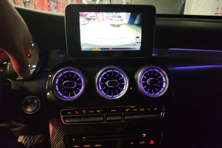 Used Mercedes-Benz GLC Coupe 2019 GLC 200 4MATIC Coupe SUV Audio And AC Panel