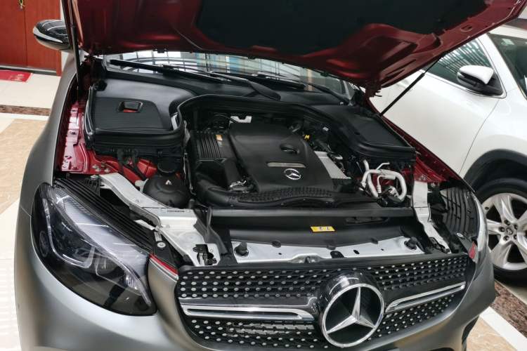Used Mercedes-Benz GLC Coupe 2019 GLC 200 4MATIC Coupe SUV Engine Bay