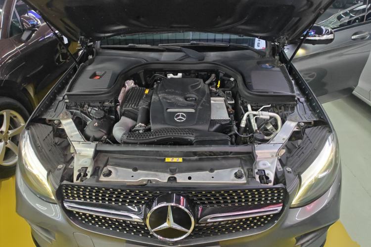Used Mercedes-Benz GLC Coupe 2019 Facelift GLC 200 4MATIC Coupe SUV Engine Bay