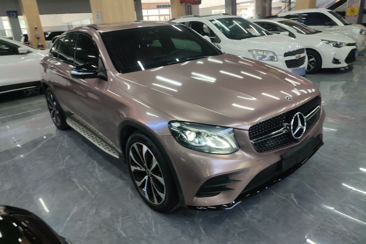 Used Mercedes-Benz GLC Coupe 2019 Facelift GLC 260 4MATIC Coupe SUV Exterior 2