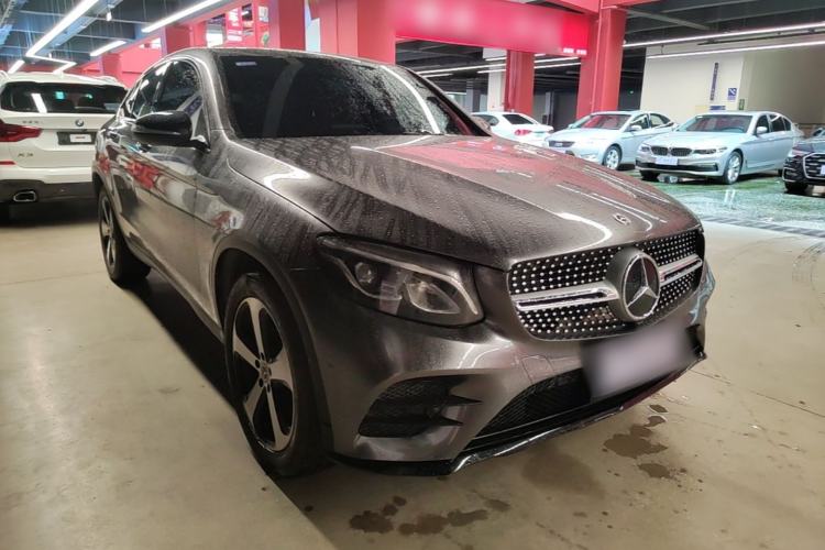 Used Mercedes-Benz GLC Coupe 2019 GLC 200 4MATIC Coupe SUV Front Right 45 Deg