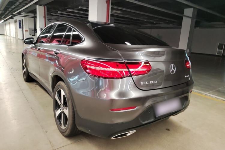 Used Mercedes-Benz GLC Coupe 2019 GLC 200 4MATIC Coupe SUV Rear Left 45 Deg