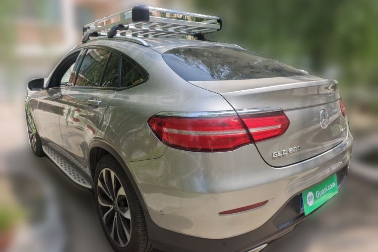 Used Mercedes-Benz GLC Coupe 2019 Facelift GLC 260 4MATIC Coupe SUV Rear Left 45 Deg