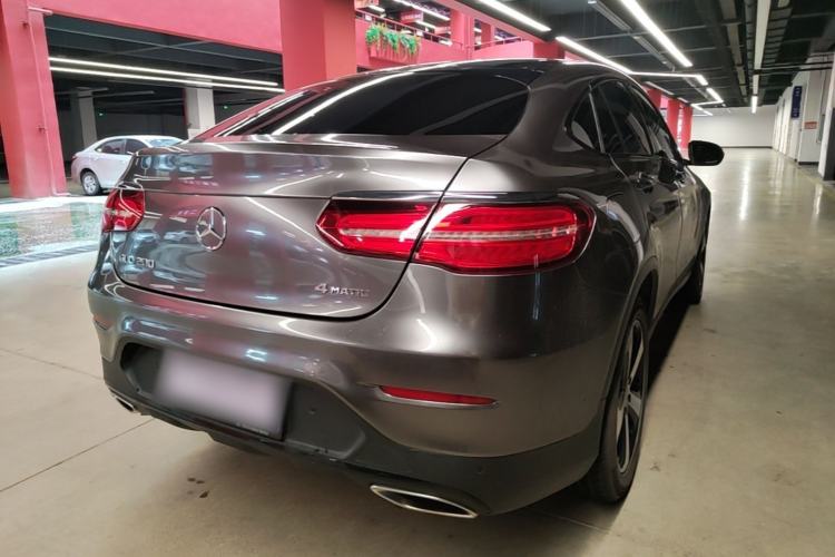 Used Mercedes-Benz GLC Coupe 2019 GLC 200 4MATIC Coupe SUV Rear Right 45 Deg