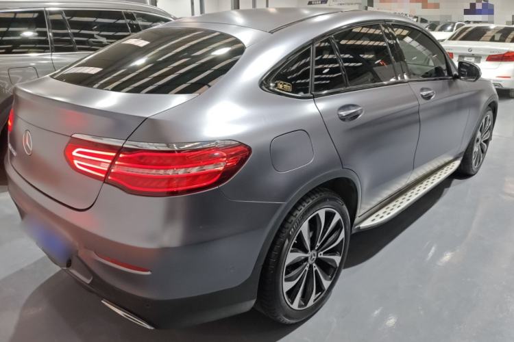 Used Mercedes-Benz GLC Coupe 2019 GLC 260 4MATIC Coupe SUV Rear Right 45 Deg
