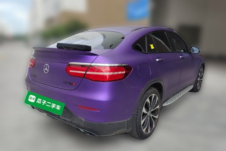 Used Mercedes-Benz GLC Coupe 2019 Facelift GLC 260 4MATIC Coupe SUV Rear Right 45 Deg