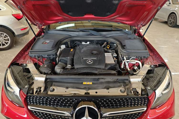 Used Mercedes-Benz GLC Coupe 2019 GLC 260 4MATIC Coupe SUV Engine Bay