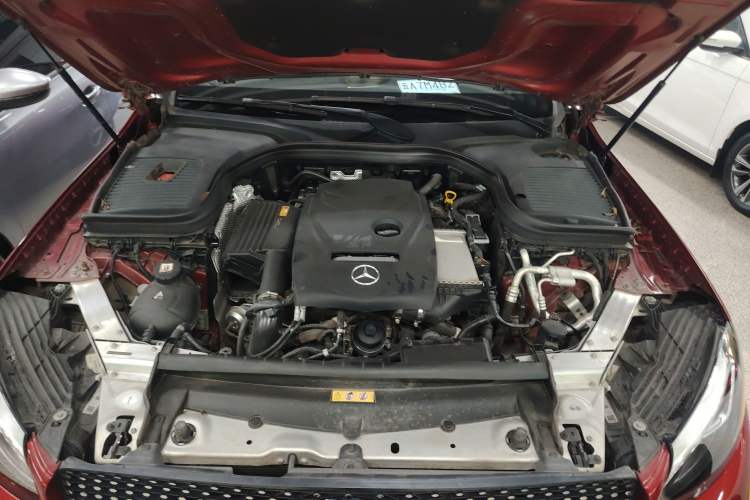 Used Mercedes-Benz GLC Coupe 2019 Facelift GLC 200 4MATIC Coupe SUV Engine Bay