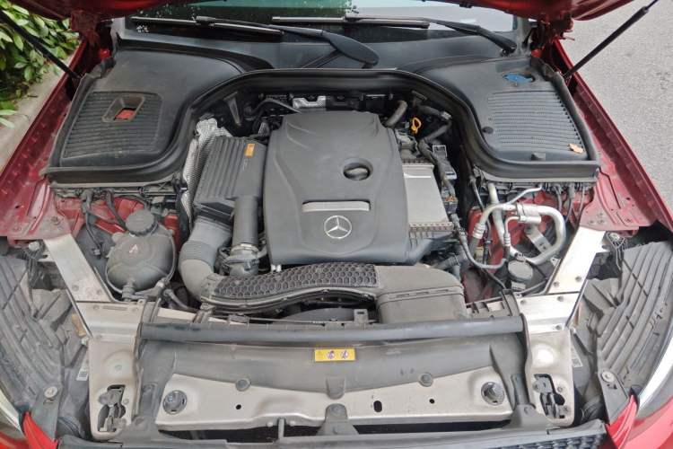 Used Mercedes-Benz GLC Coupe 2019 Facelift GLC 200 4MATIC Coupe SUV Engine Bay