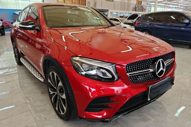 Used Mercedes-Benz GLC Coupe 2019 GLC 260 4MATIC Coupe SUV Exterior 1