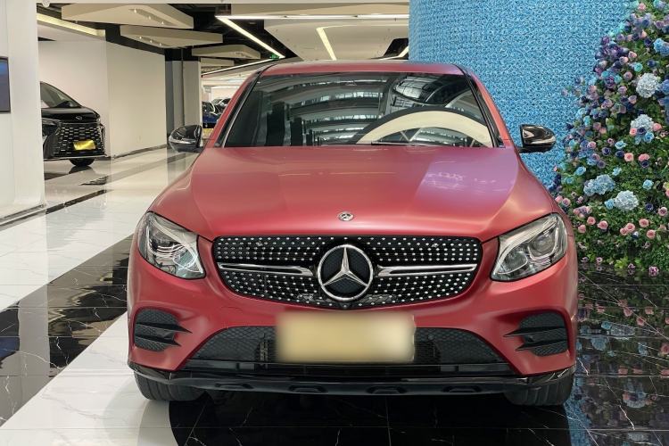 Used Mercedes-Benz GLC Coupe 2019 GLC 260 4MATIC Coupe SUV Exterior 1