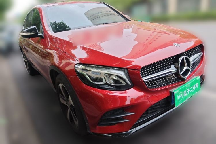 Used Mercedes-Benz GLC Coupe 2019 Facelift GLC 200 4MATIC Coupe SUV Front Right 45 Deg