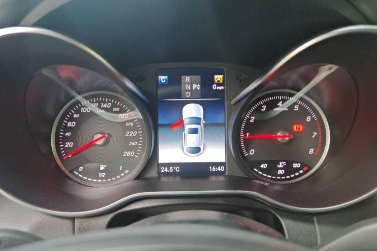 Used Mercedes-Benz GLC Coupe 2019 Facelift GLC 200 4MATIC Coupe SUV Instrument Cluster