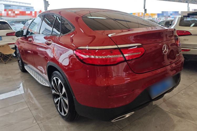 Used Mercedes-Benz GLC Coupe 2019 GLC 260 4MATIC Coupe SUV Rear Left 45 Deg