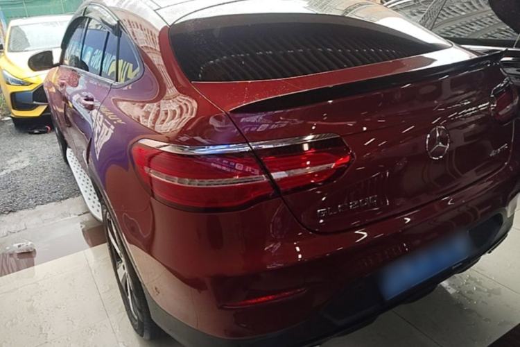 Used Mercedes-Benz GLC Coupe 2019 GLC 200 4MATIC Coupe SUV Rear Left 45 Deg
