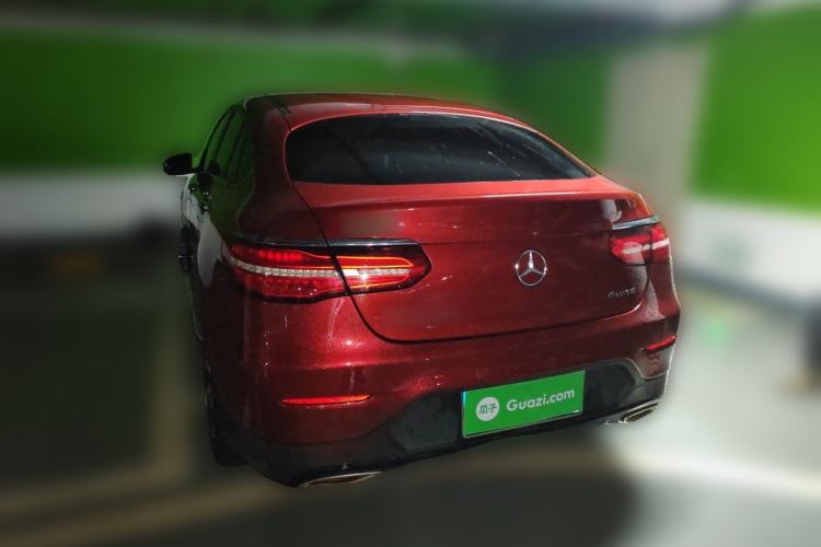 Used Mercedes-Benz GLC Coupe 2019 Facelift GLC 260 4MATIC Coupe SUV Rear Left 45 Deg