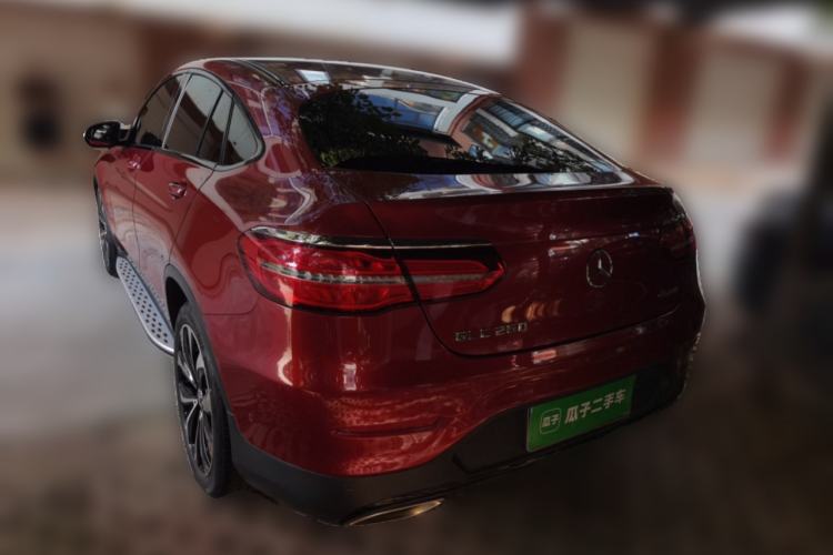 Used Mercedes-Benz GLC Coupe 2019 GLC 260 4MATIC Coupe SUV Rear Left 45 Deg
