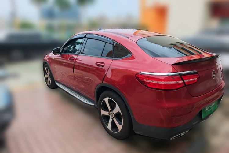 Used Mercedes-Benz GLC Coupe 2019 GLC 200 4MATIC Coupe SUV Rear Left 45 Deg